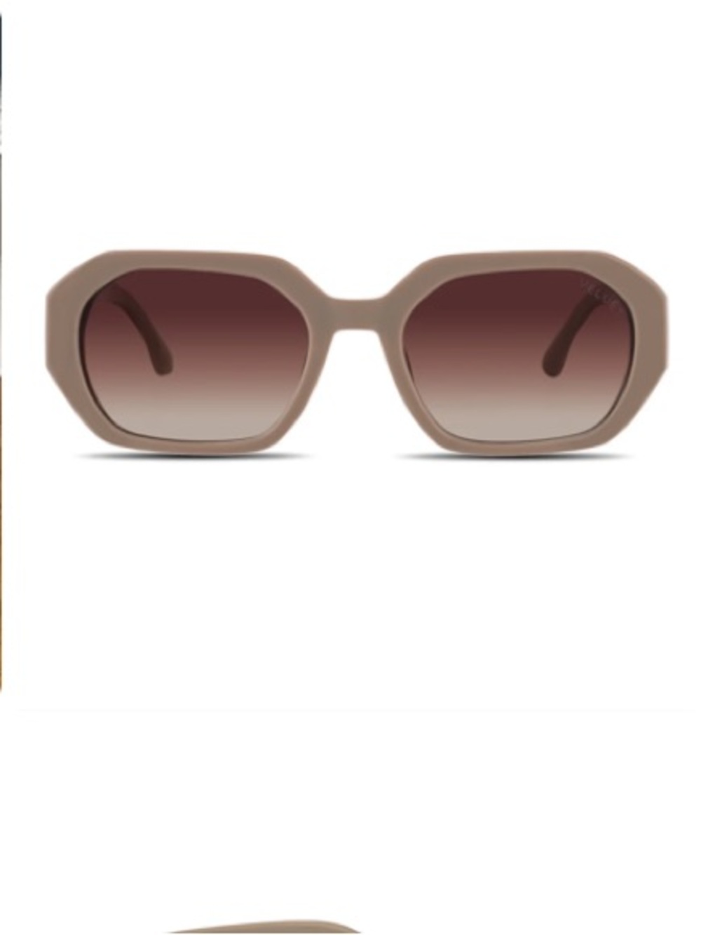 Nib velvet eyewear Nina Sunglasses - Biege